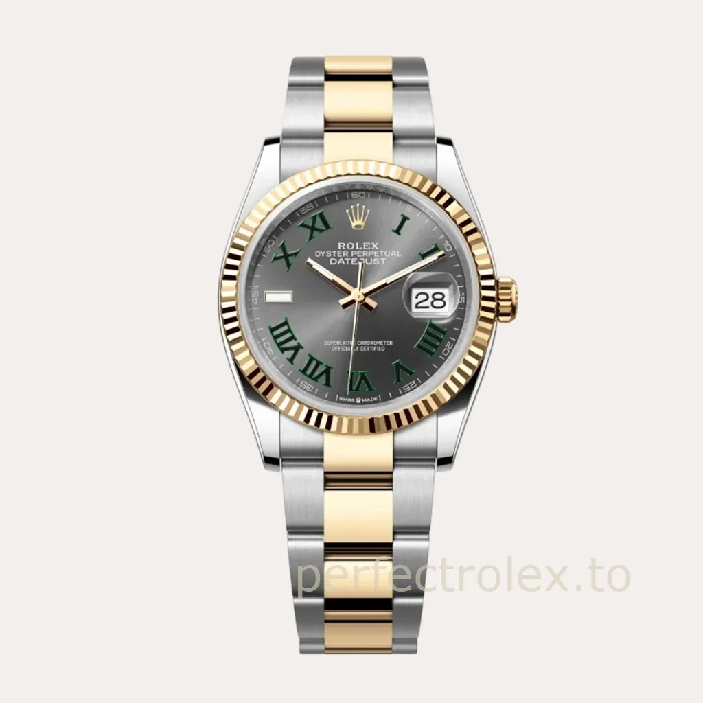 Rolex-Datejust-126233-0036-Wimbledon-Dial-36mm-Two-Tone-Oyster-Bracelet-Super-Clone-Watch-Hero-Image
