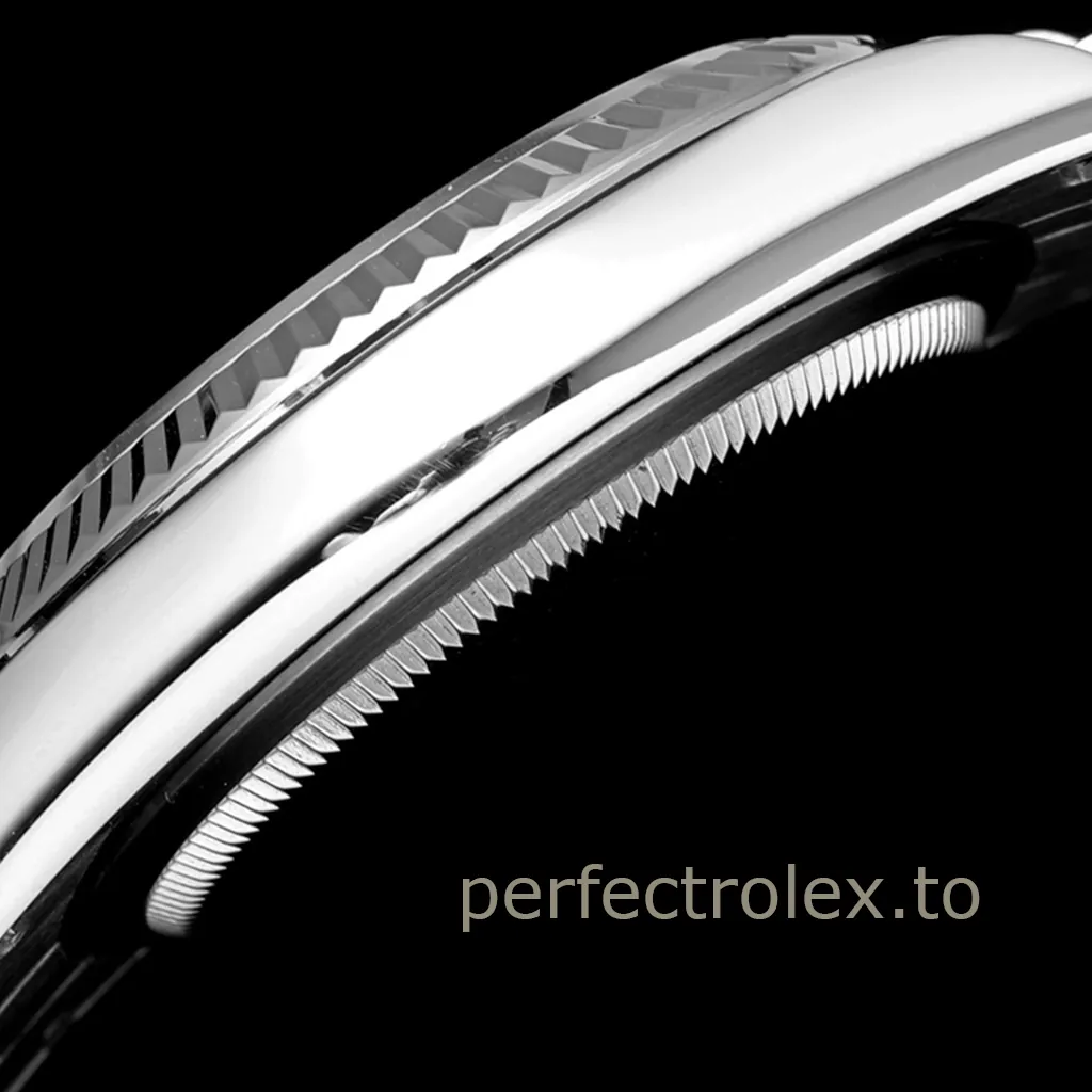 Rolex-Datejust-36mm-126234-0045-Wimbledon-Gray-Roman-Dial-Jubilee-Bracelet-Super-Clone-Watch-Left-Side-View