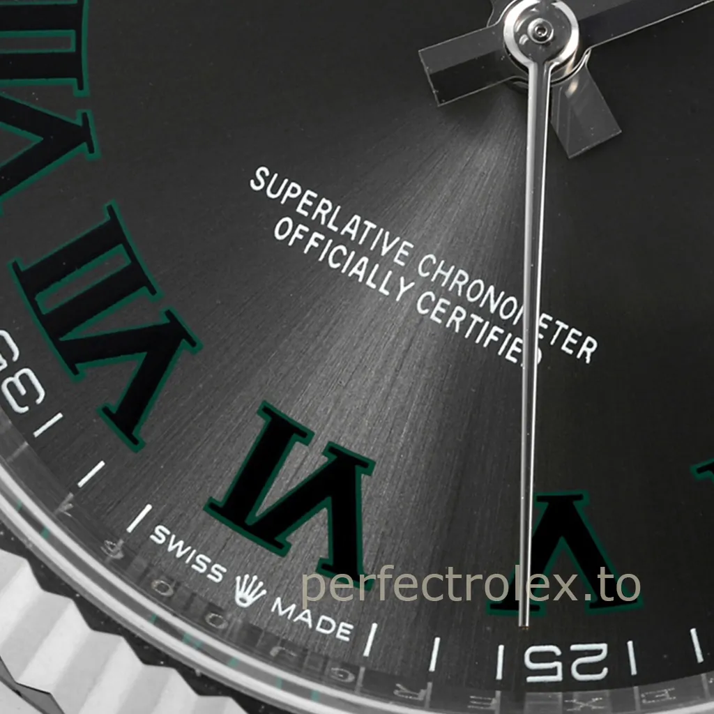 Rolex-Datejust-M126234-0046-Oyster-Bracelet-36mm-Gray-Wimbledon-Dial-Super-Clone-Watch-Dial-Detail-2