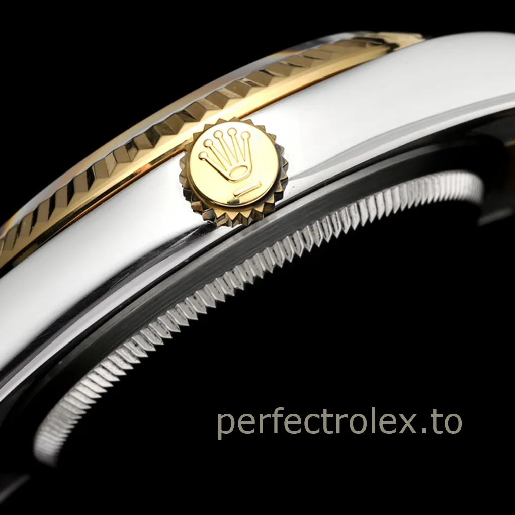 Rolex-Datejust-M126233-0020-White-Dial-Two-Tone-Oyster-Bracelet-Super-Clone-Watch-36mm-Right-Side-View