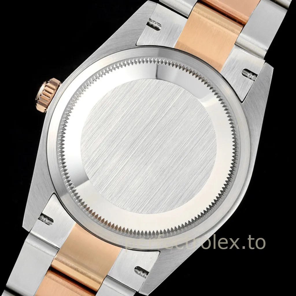 Rolex-Datejust-126231-0014-Grey-Dial-Automatic-Two-Tone-Super-Clone-Watch-36mm-Back-View