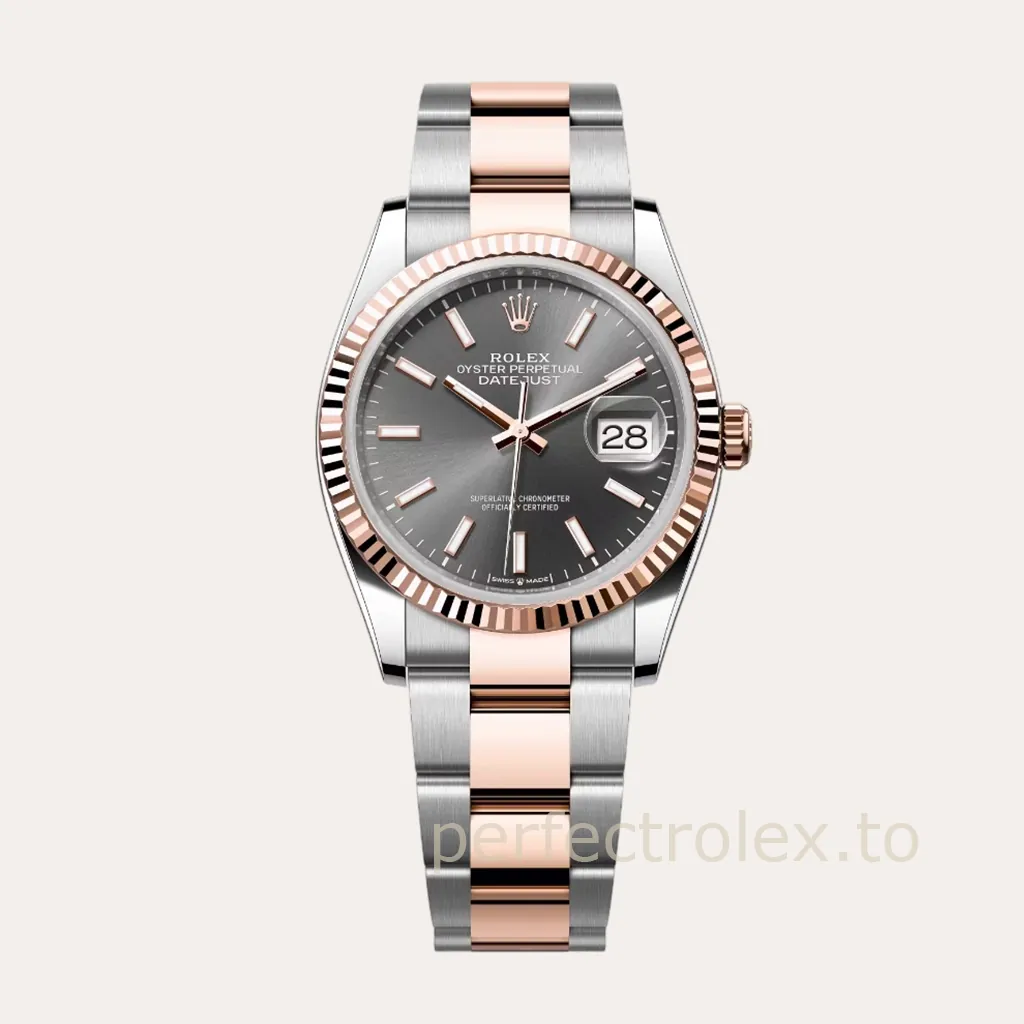 Rolex-Datejust-126231-0014-Grey-Dial-Automatic-Two-Tone-Super-Clone-Watch-36mm-Hero-Image