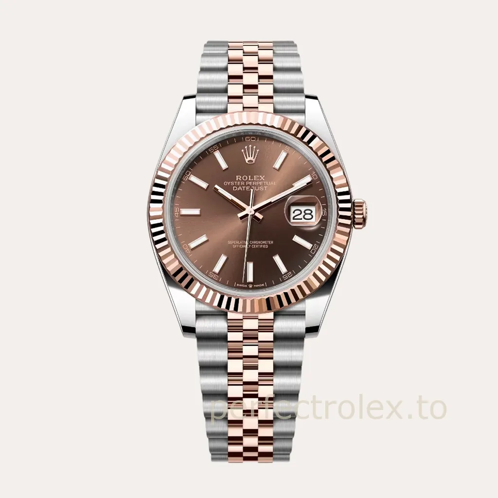 Rolex-Datejust-126331-0002-41mm-Brown-Dial-Dress-Sports-Super-Clone-Watch-with-3235-Movement-Hero-Image