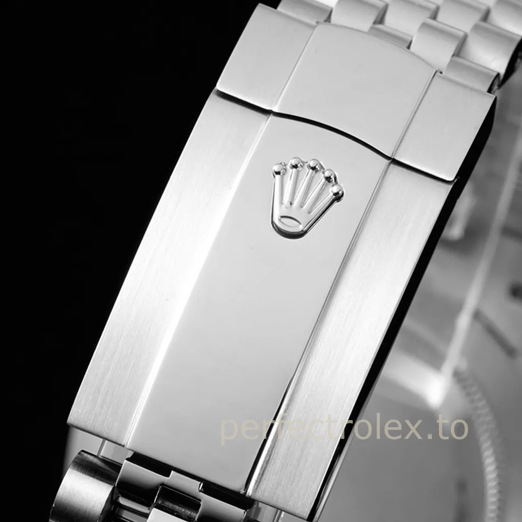 Rolex-Datejust-126334-0010-41mm-904L-Stainless-Steel-White-Dial-3235-Movement-Super-Clone-Watch-Buckle-View-1