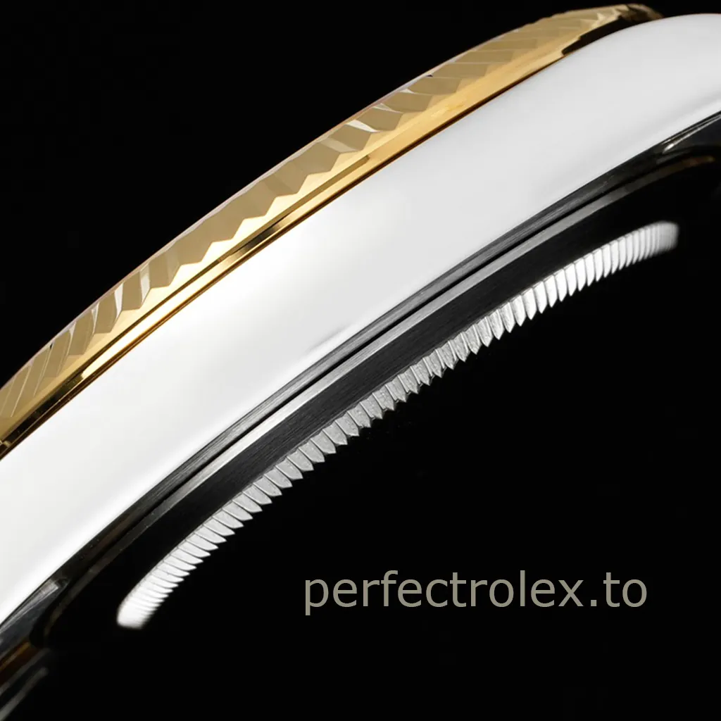 Rolex-Datejust-M126333-0010-41mm-Two-Tone-904L-Steel-Super-Clone-Watch-with-Champagne-Dial-Left-Side-View