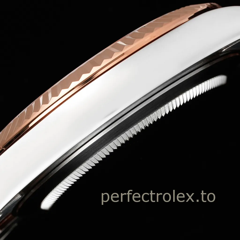Rolex-Datejust-126331-0002-41mm-Brown-Dial-Dress-Sports-Super-Clone-Watch-with-3235-Movement-Left-Side-View