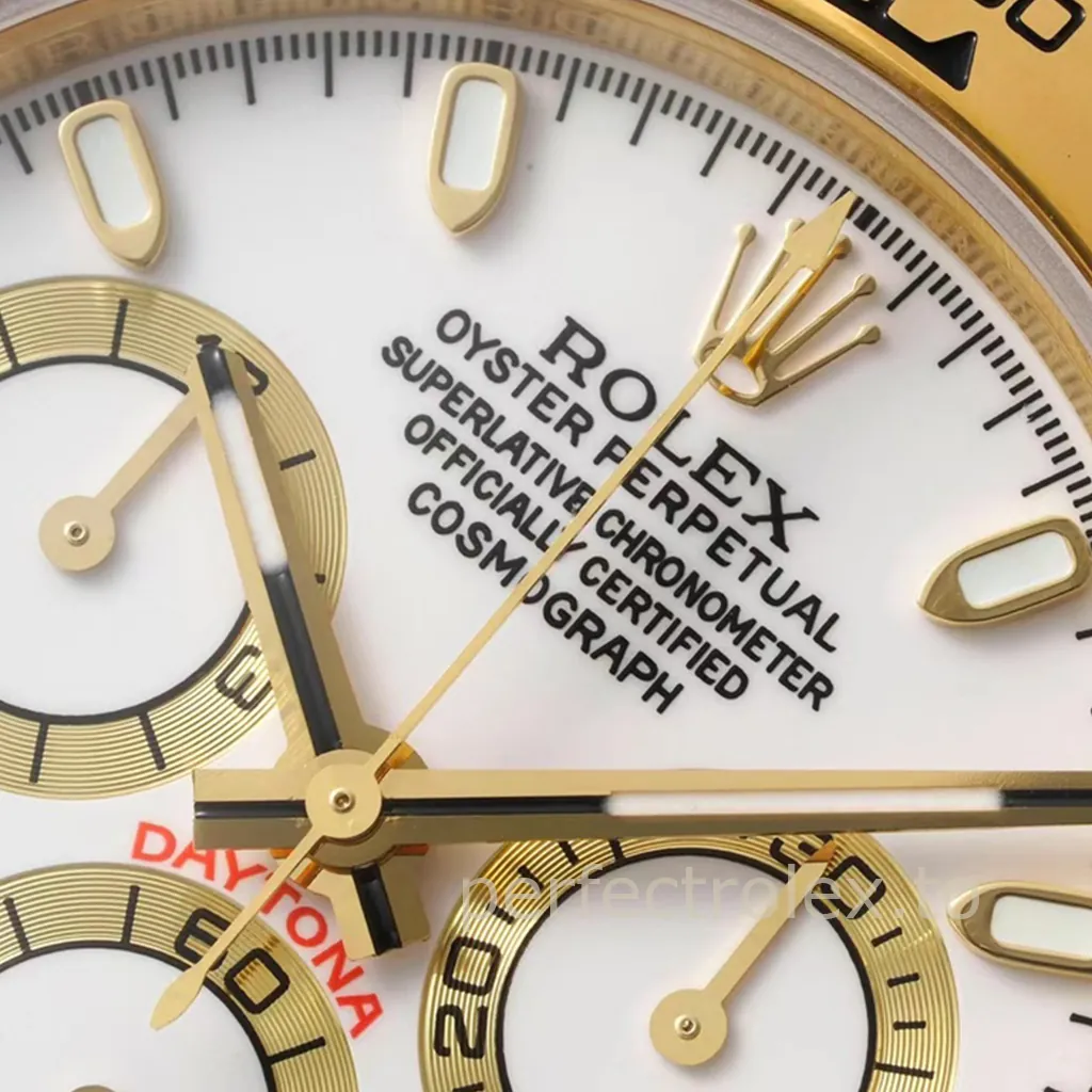 Rolex-Daytona-116508-0001-White-Dial-40mm-Super-Clone-Watch-with-4130-Movement-Dial-Detail-3