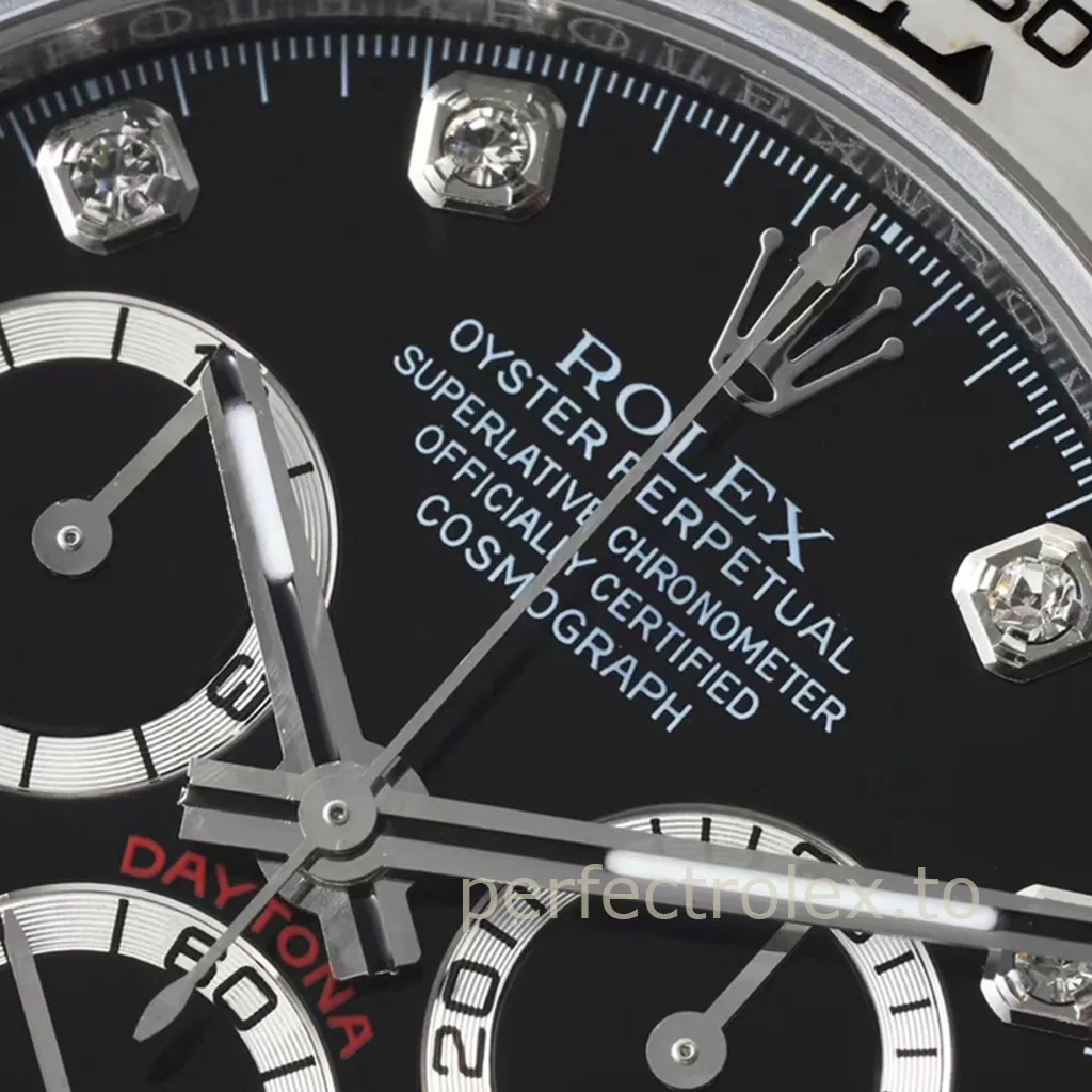 Rolex-Daytona-116509-0072-Grey-Reverse-Panda-Dial-40mm-Super-Clone-Watch-Dial-Detail-3