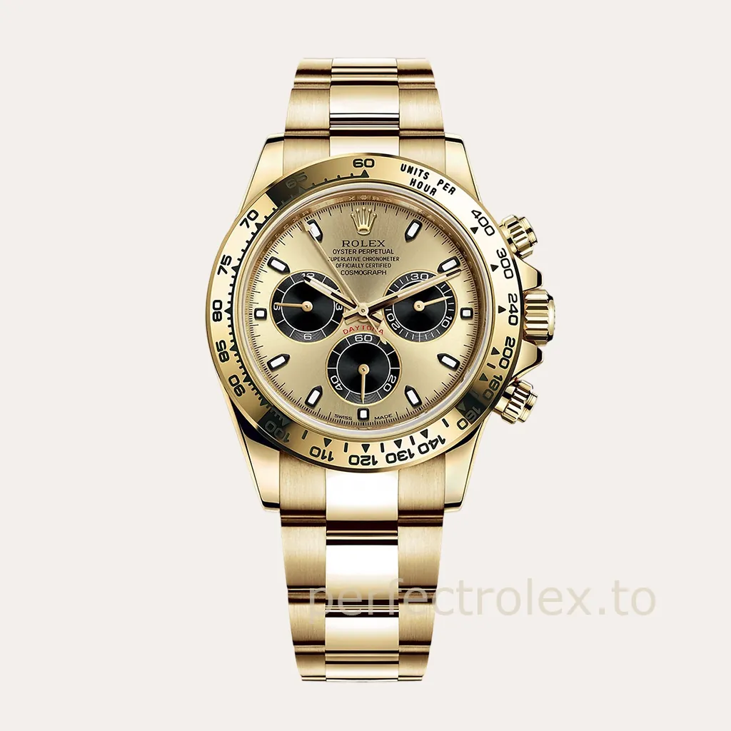 Rolex-Daytona-116508-0014-Champagne-Dial-40mm-Gold-Tone-Super-Clone-Watch-Hero-Image