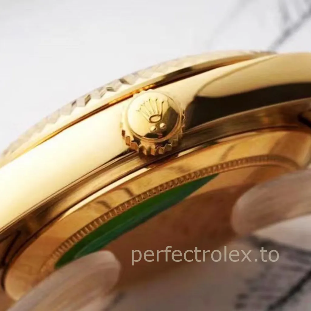 Rolex-Sky-Dweller-326938-42mm-Champagne-Gold-Dial-with-9001-Movement-Super-Clone-Watch-Right-Side-View