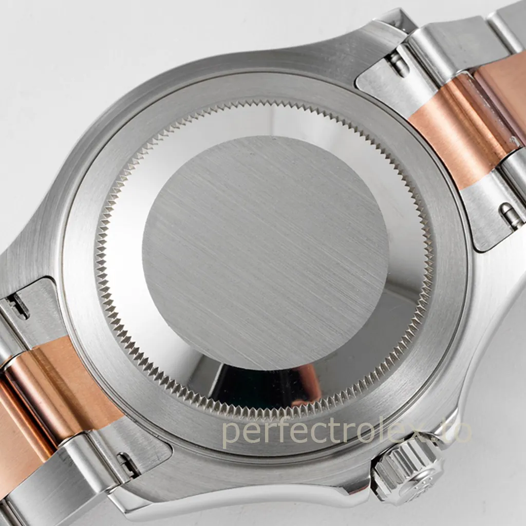 Rolex-Yacht-Master-116621-40mm-Black-Dial-904L-Steel-and-Rose-Gold-Tone-Super-Clone-Watch-Back-View
