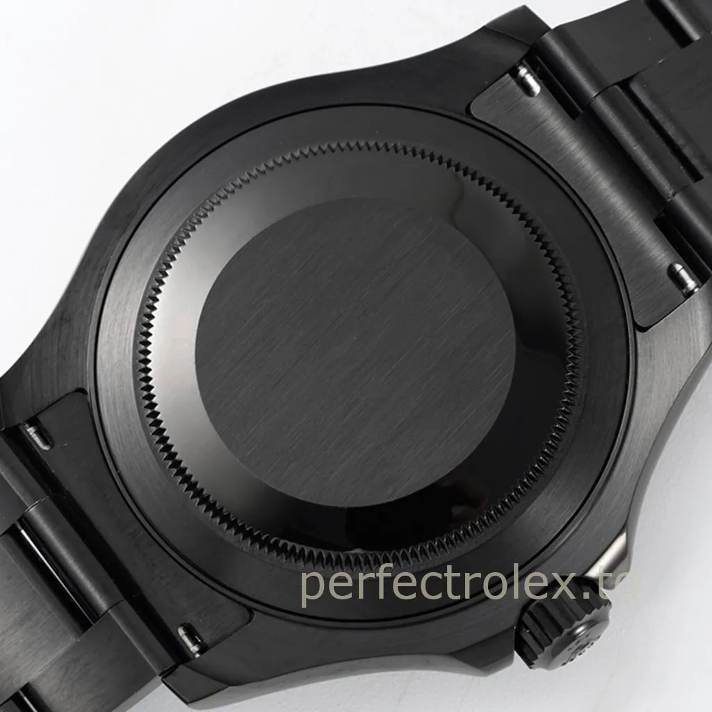 Rolex-Yacht-Master-116622-40mm-Black-Finished-904L-Steel-Super-Clone-Watch-with-3135-Movement-Back-View