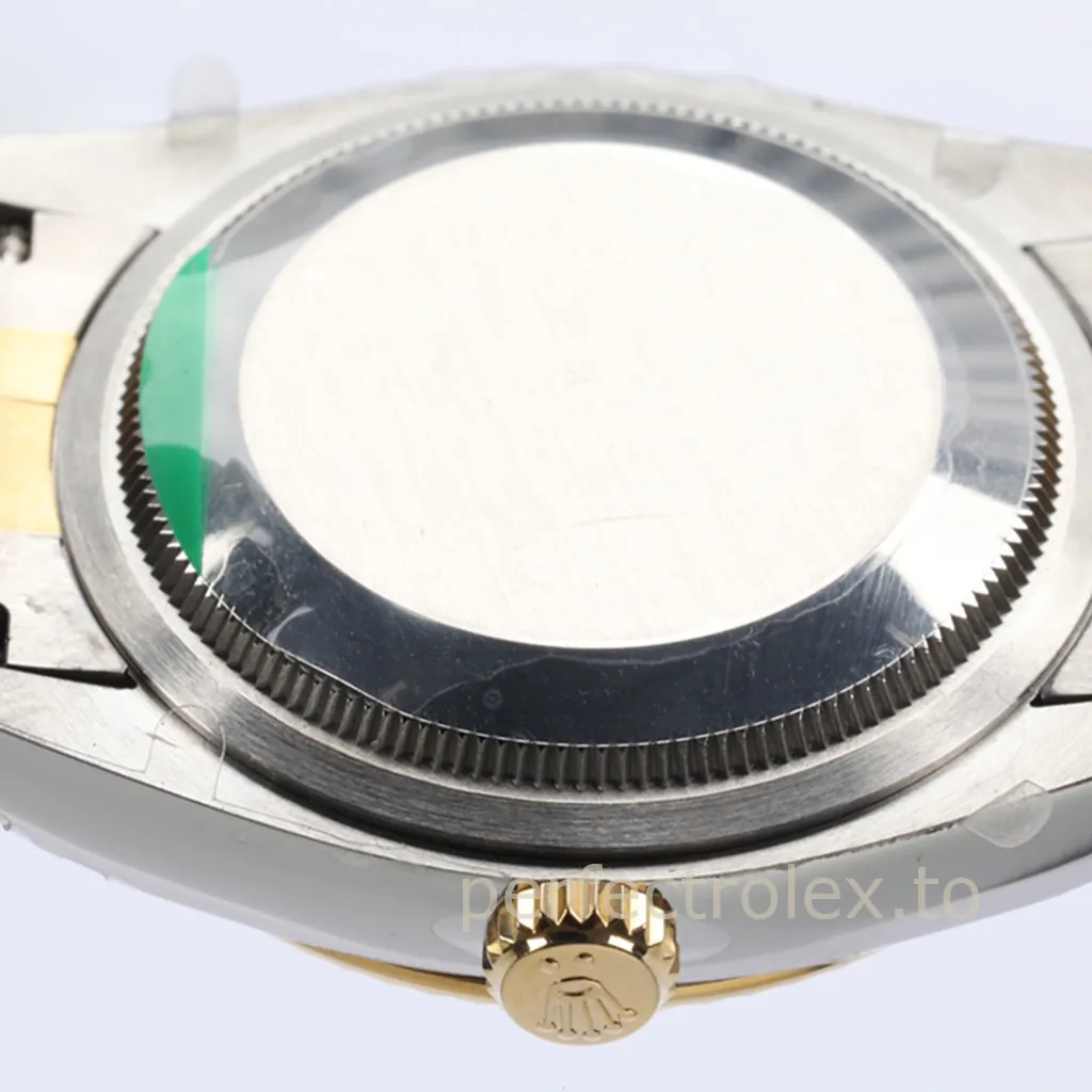 Rolex-Datejust-126233-0037-36mm-Yellow-Gold-and-Steel-Watch-with-Palm-Motif-Dial-Replica-Watch-Back-View
