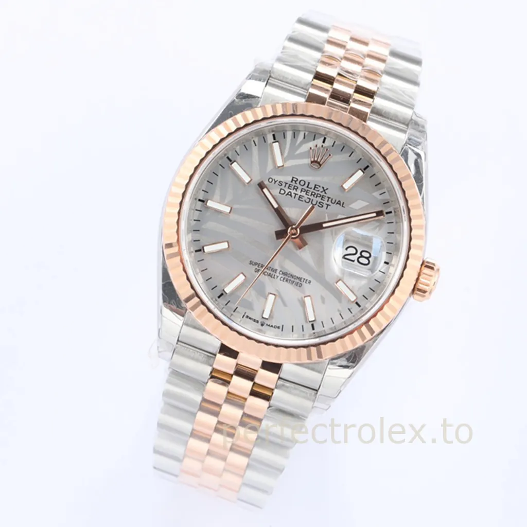Rolex-Datejust-126231-0031-36mm-Two-Tone-904L-Steel-Replica-Watch-with-3235-Automatic-Movement-Front-View-1