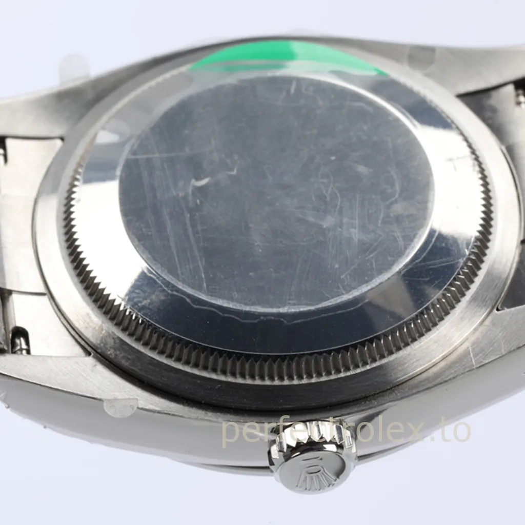 Rolex-Datejust-126200-0020-36mm-904L-Steel-Super-Clone-Watch-with-Green-Palm-Motif-Dial-Back-View