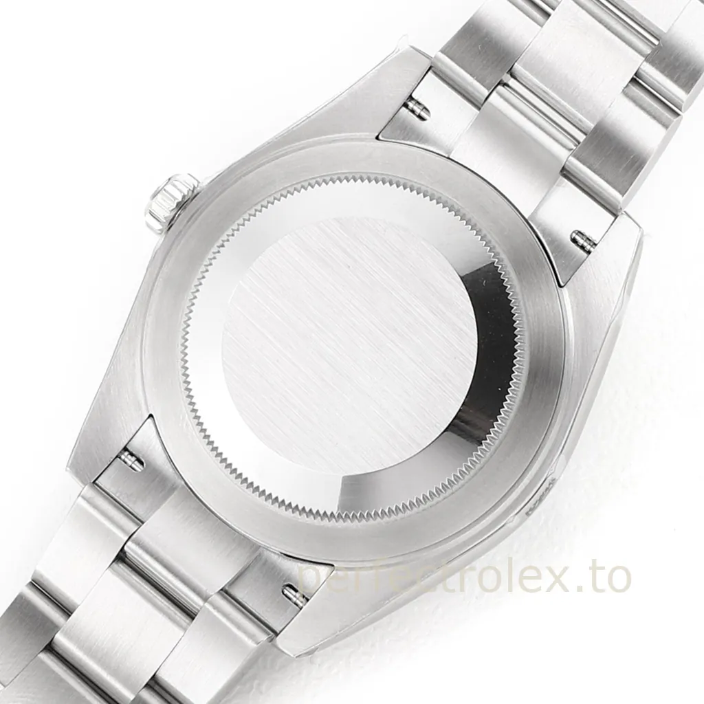 Rolex-Datejust-126334-Blue-Roman-Numeral-Dial-41mm-904L-Steel-Replica-Watch-with-3235-Movement-Back-View