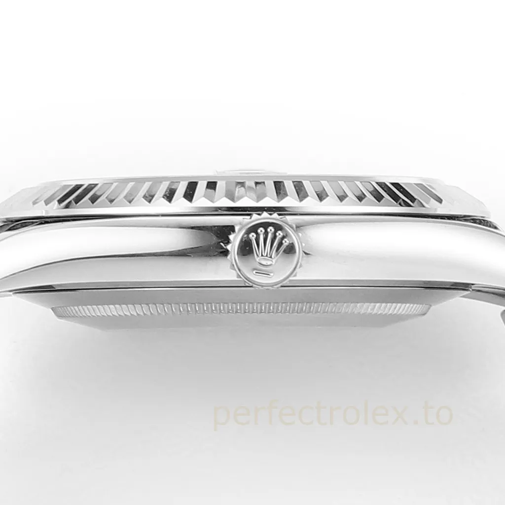 Rolex-Datejust-126334-41mm-Grey-Diamond-Dial-904L-Stainless-Steel-Replica-Watch-with-3235-Movement-Right-Side-View
