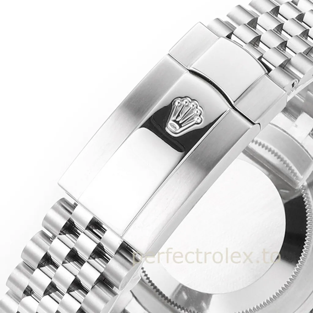 Rolex-Datejust-126334-41mm-Blue-Diamond-Dial-904L-Steel-Replica-Watch-with-3235-Movement-Buckle-View-1