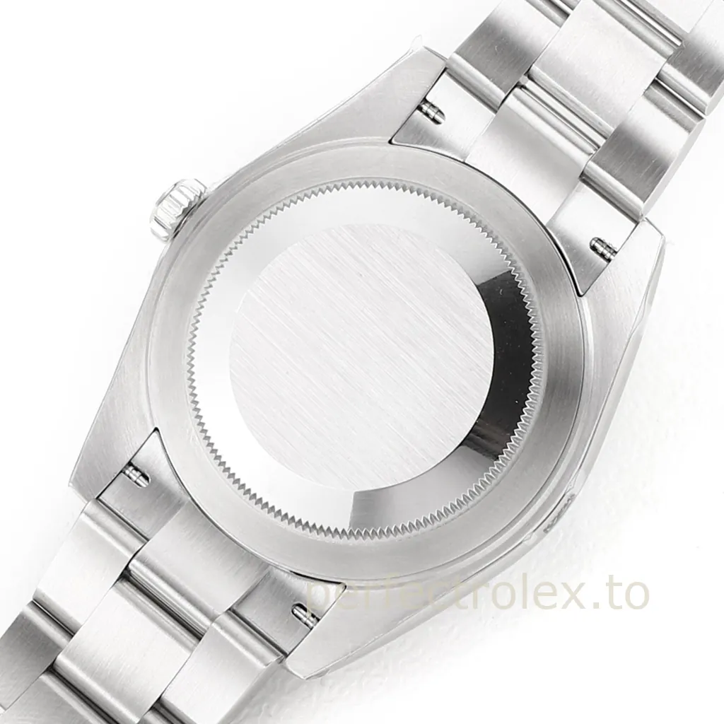 Rolex-Datejust-126334-White-Roman-Numeral-Dial-41mm-904L-Stainless-Steel-Automatic-Replica-Watch-Back-View