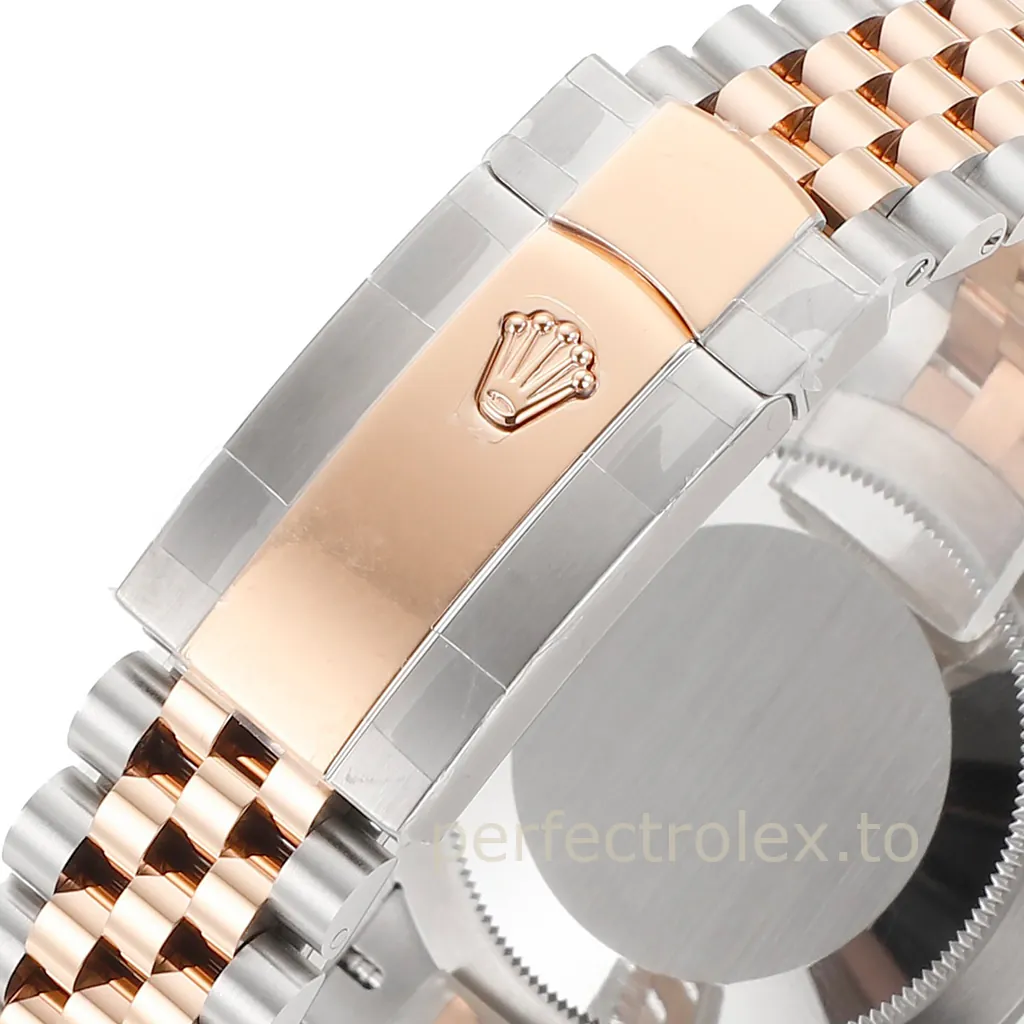 Rolex-Datejust-126331-0014-41mm-Mother-of-Pearl-Diamond-Dial-3235-Automatic-Super-Clone-Watch-Buckle-View-1