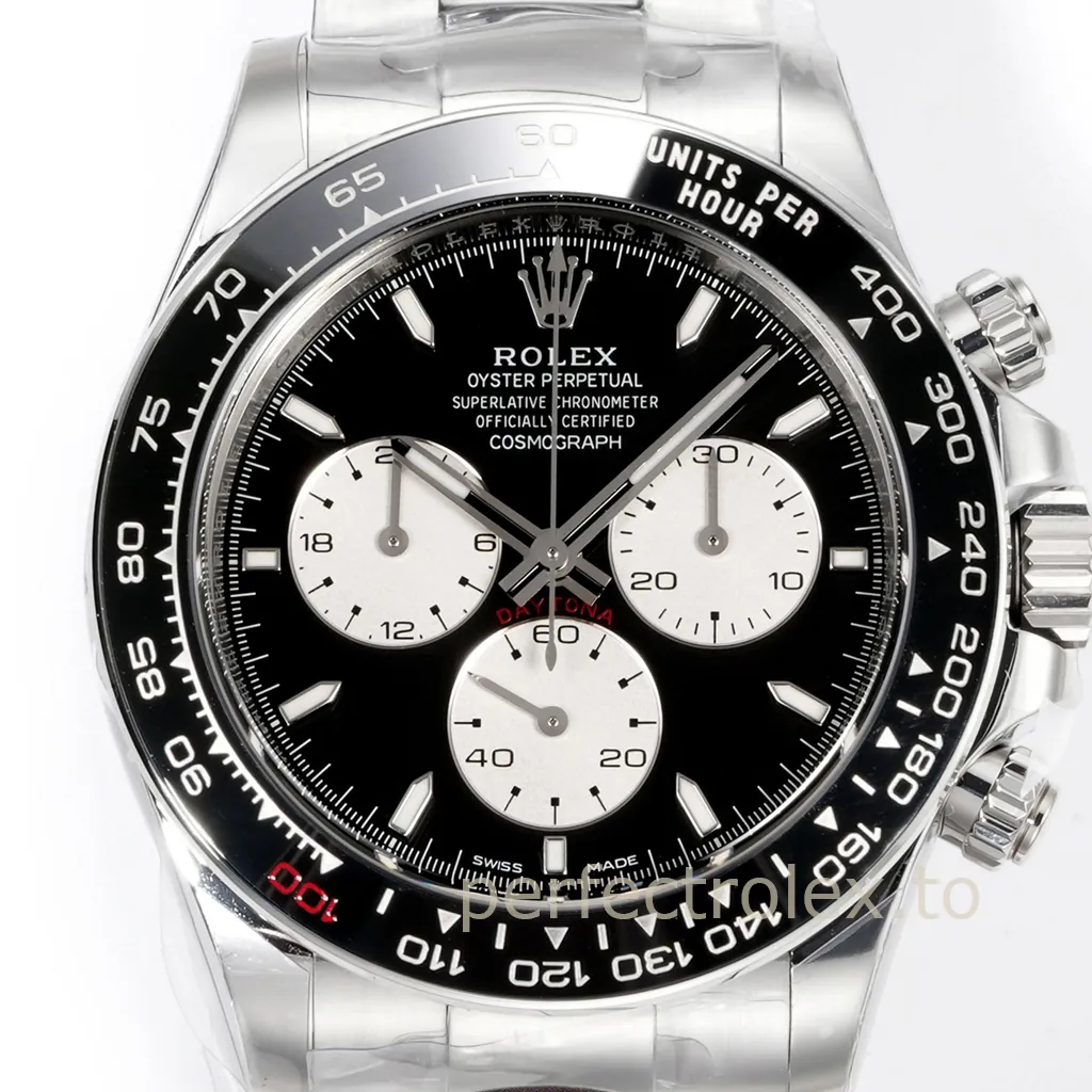 Rolex-Daytona-126529LN-40mm-Reverse-Panda-Chronograph-with-4132-Movement-Super-Clone-Watch-Dial-Detail-1