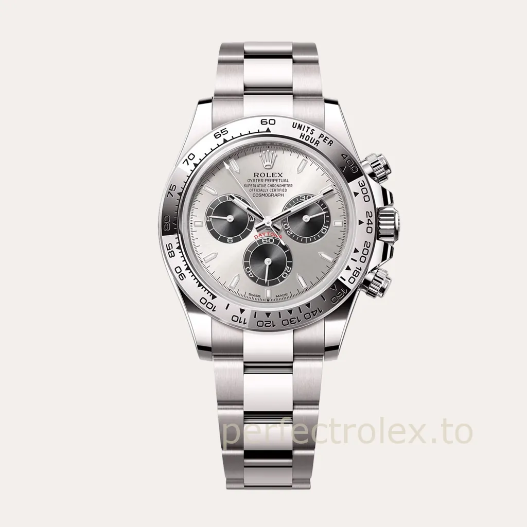 Rolex-Daytona-126509-0003-Silver-Tone-40mm-Panda-Chronograph-with-4131-Movement-Super-Clone-Watch-Hero-Image