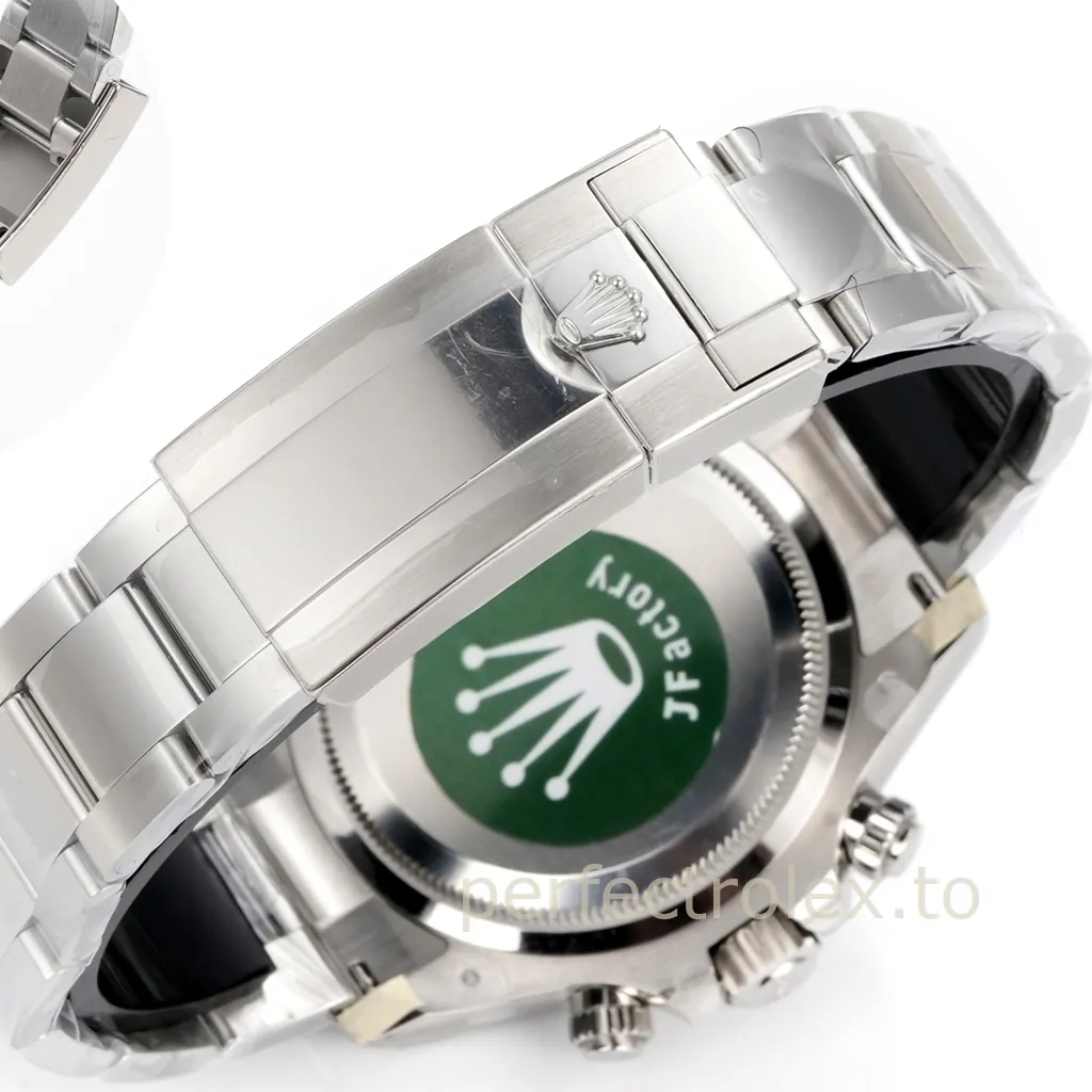 Rolex-Daytona-126509-0003-Silver-Tone-40mm-Panda-Chronograph-with-4131-Movement-Super-Clone-Watch-Buckle-View-1