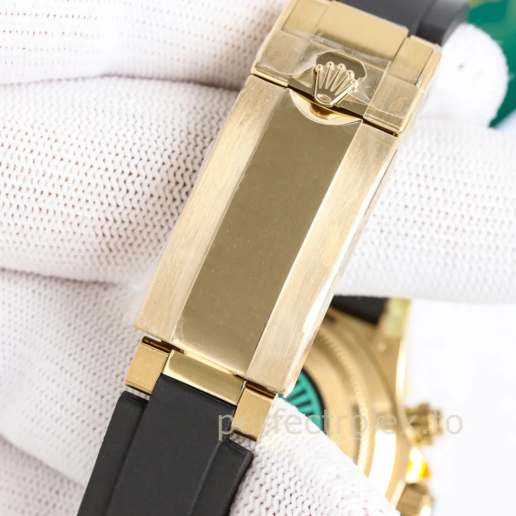 Rolex-Daytona-126518LN-0004-40mm-Gold-Tone-904L-Steel-Chronograph-with-4131-Movement-Super-Clone-Watch-Buckle-View-1