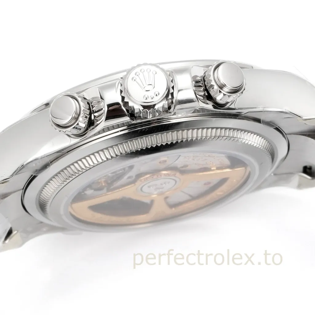 Rolex-Daytona-126506-0002-40mm-Ice-Blue-Dial-904L-Steel-Chronograph-with-4131-Movement-Super-Clone-Watch-Right-Side-View