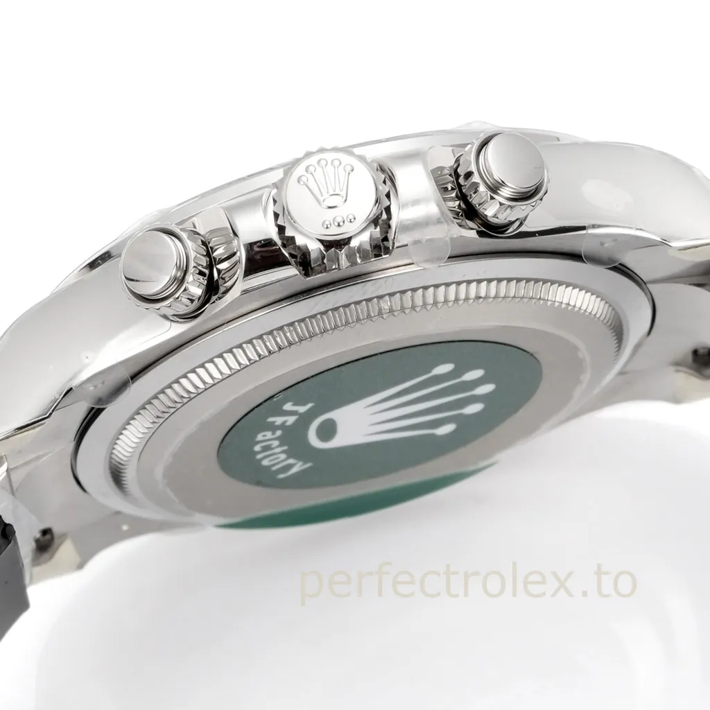Rolex-Daytona-126509-0003-Silver-Tone-40mm-Panda-Chronograph-with-4131-Movement-Super-Clone-Watch-Right-Side-View