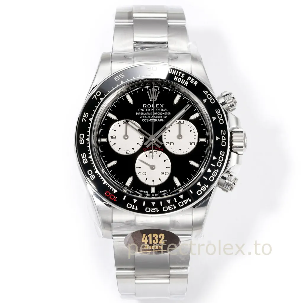 Rolex-Daytona-126529LN-40mm-Reverse-Panda-Chronograph-with-4132-Movement-Super-Clone-Watch-Front-View-1