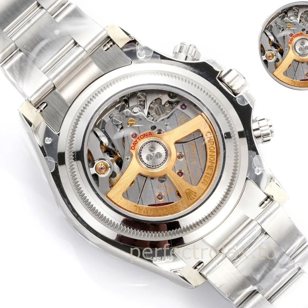 Rolex-Daytona-126529LN-40mm-Reverse-Panda-Chronograph-with-4132-Movement-Super-Clone-Watch-Back-View