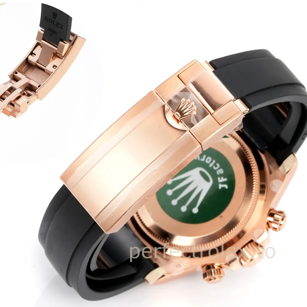 Rolex-Daytona-126515LN-0006-40mm-Rose-Gold-Dial-Chronograph-with-4131-Movement-Super-Clone-Watch-Buckle-View-1