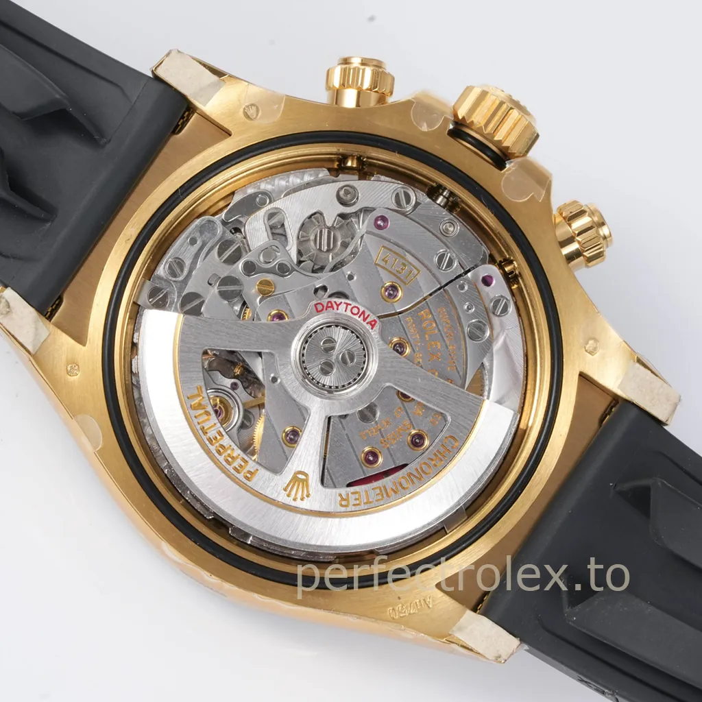 Rolex-Daytona-126518LN-0002-40mm-White-Dial-Chronograph-with-4131-Movement-Replica-Watch-Back-View