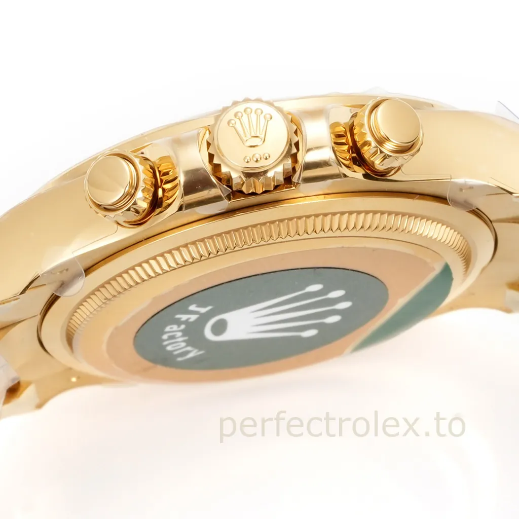 Rolex-Daytona-40mm-126508-0001-White-Dial-Gold-Tone-904L-Steel-Chronograph-Super-Clone-Watch-Right-Side-View