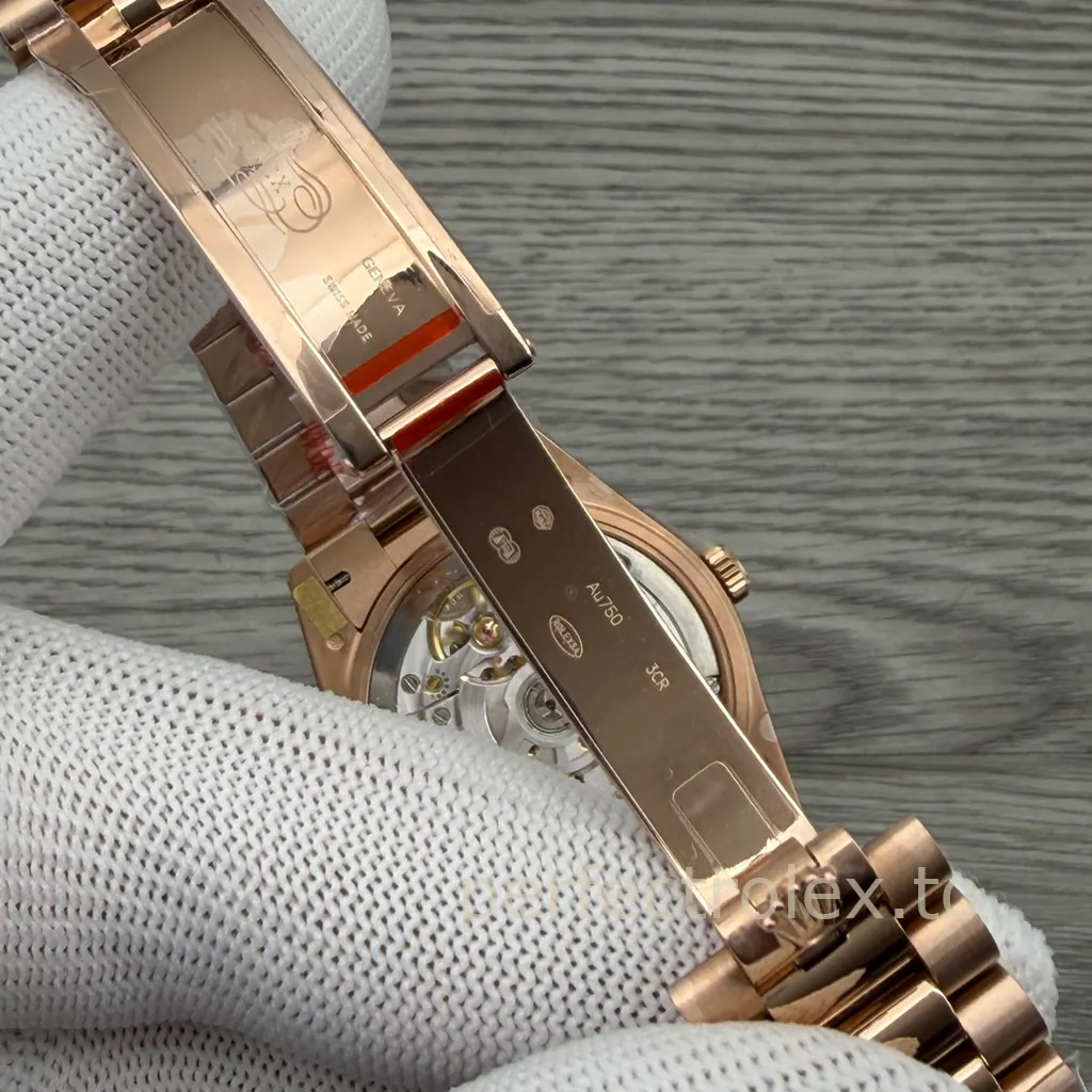 Rolex-Day-Date-40mm-228235-0002-Chocolate-Brown-Dial-with-3255-Movement-Super-Clone-Watch-Buckle-Details-1