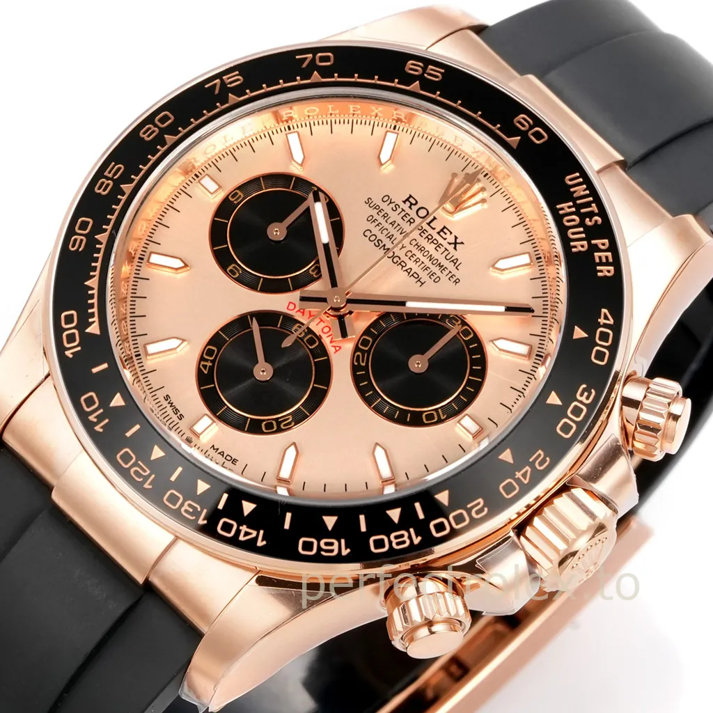 Rolex-Daytona-126515LN-0006-40mm-Rose-Gold-Dial-Chronograph-with-4131-Movement-Super-Clone-Watch-Dial-Detail-2