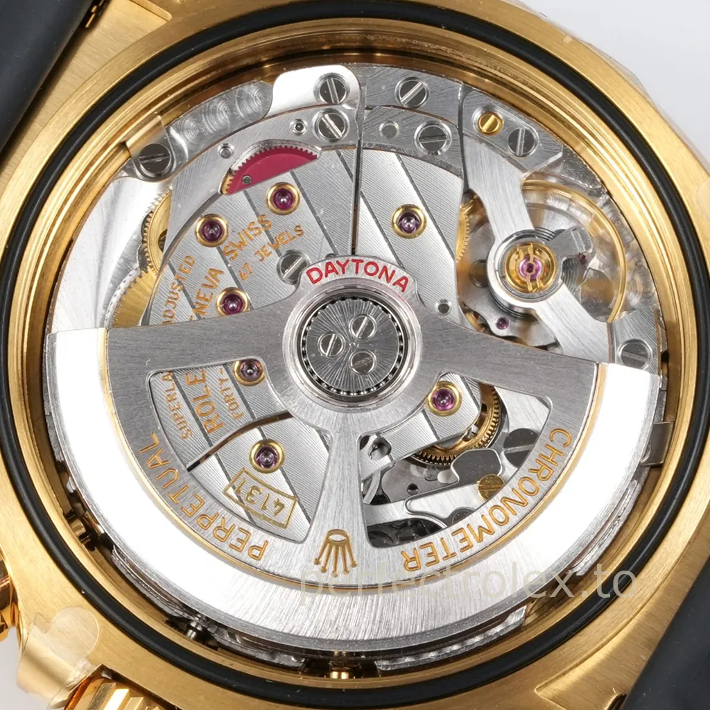 Rolex-Daytona-Gold-Dial-126518LN-0012-40mm-Chronograph-with-4131-Movement-Super-Clone-Watch-Back-View-2