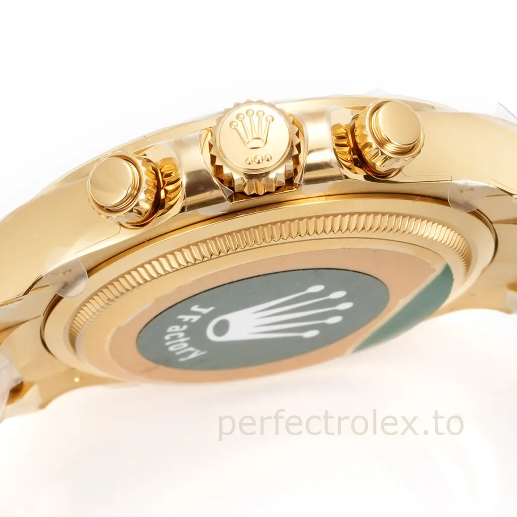 Rolex-Daytona-126508-0006-40mm-Gold-Dial-904L-Steel-Chronograph-with-4131-Movement-Super-Clone-Watch-Right-Side-View