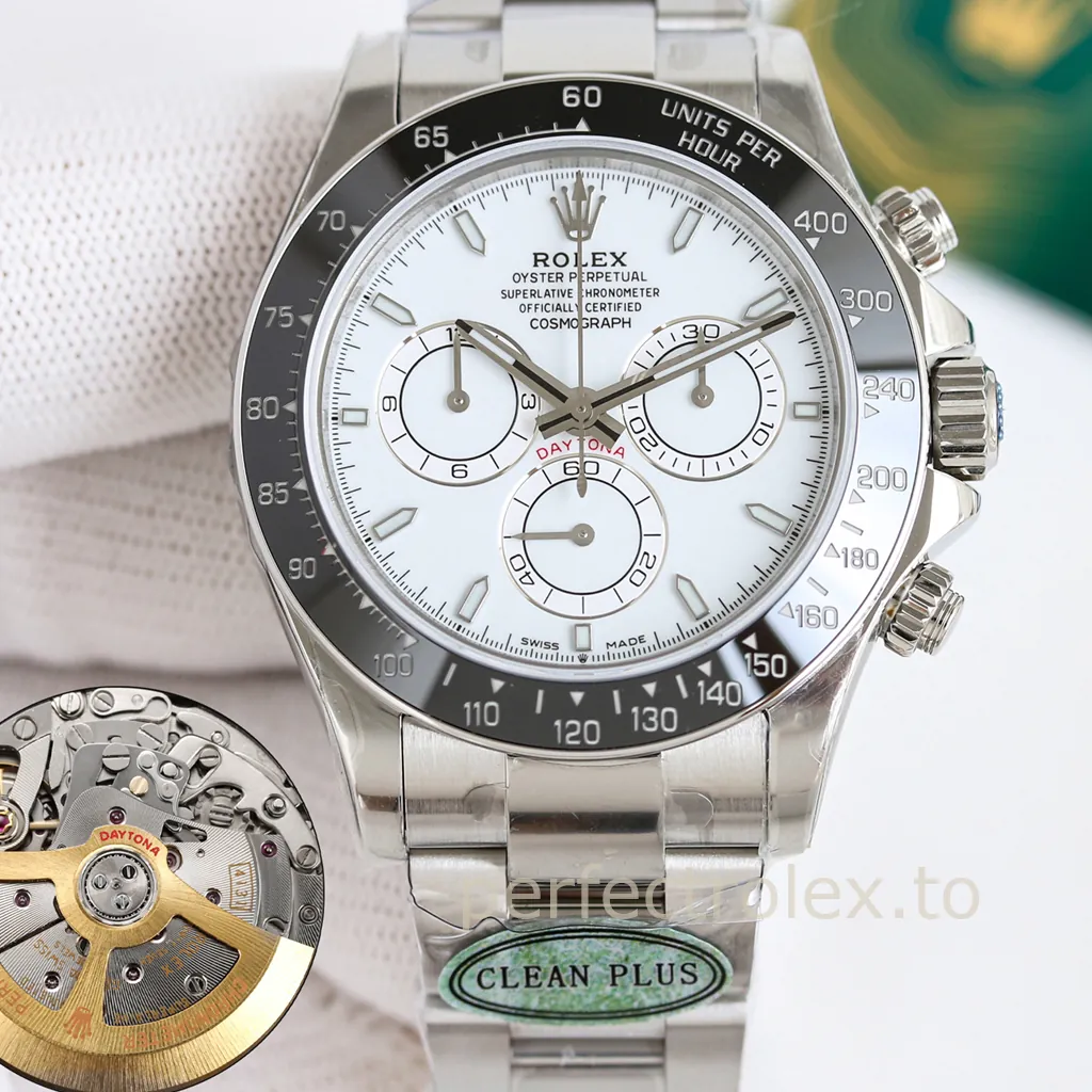 Rolex-Daytona-126502-0001-40mm-904L-Steel-Chronograph-with-4131-Movement-Super-Clone-Watch-Front-View-1