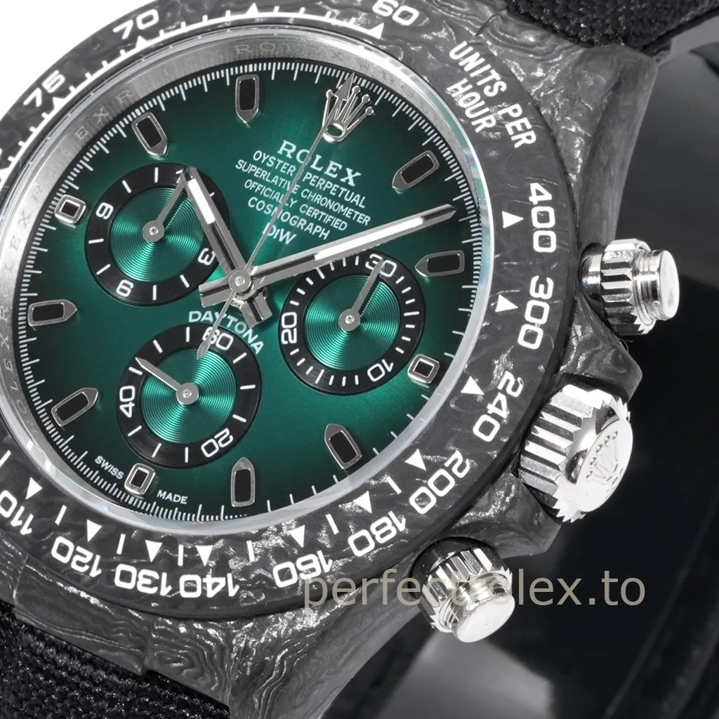 Rolex-Daytona-Gradient-Dial-40mm-Carbon-Fiber-Custom-Watch-with-4130-Movement-Replica-Watch-Dial-Detail-2