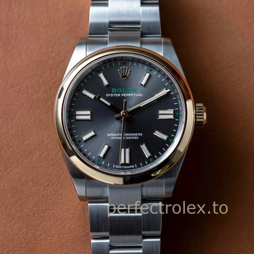Rolex-Oyster-Perpetual-M134303-0001-41mm-904L-Steel-Grey-Dial-3230-Movement-Replica-Watch-Front-View-1