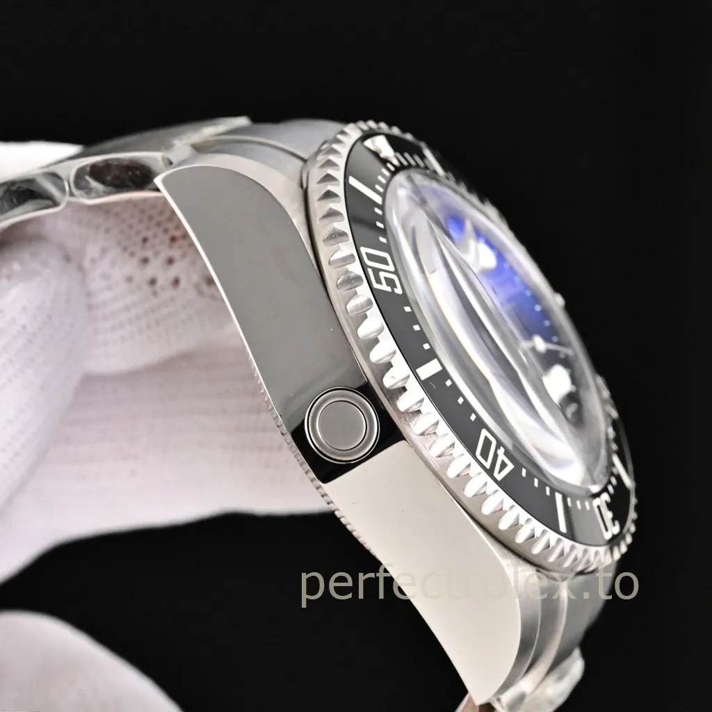 Rolex-Deepsea-D-Blue-M136660-0005-44mm-904L-Steel-Replica-Dive-Watch-Left-Side-View