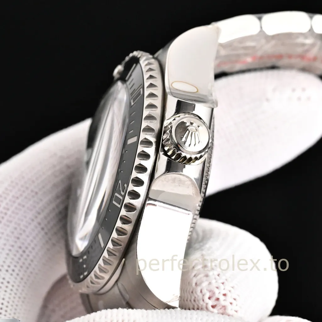 Rolex-Deepsea-M136660-0006-44mm-904L-Steel-3235-Movement-Blaken-Replica-Dive-Watch-Right-Side-View