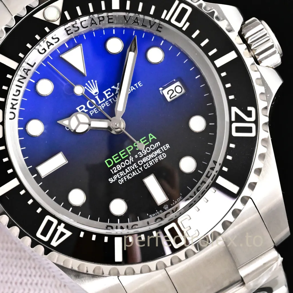 Rolex-Deepsea-D-Blue-M136660-0005-44mm-904L-Steel-Replica-Dive-Watch-Dial-Detail-1