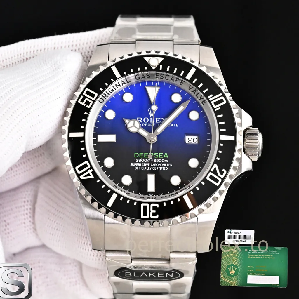 Rolex-Deepsea-D-Blue-M136660-0005-44mm-904L-Steel-Replica-Dive-Watch-Front-View-1