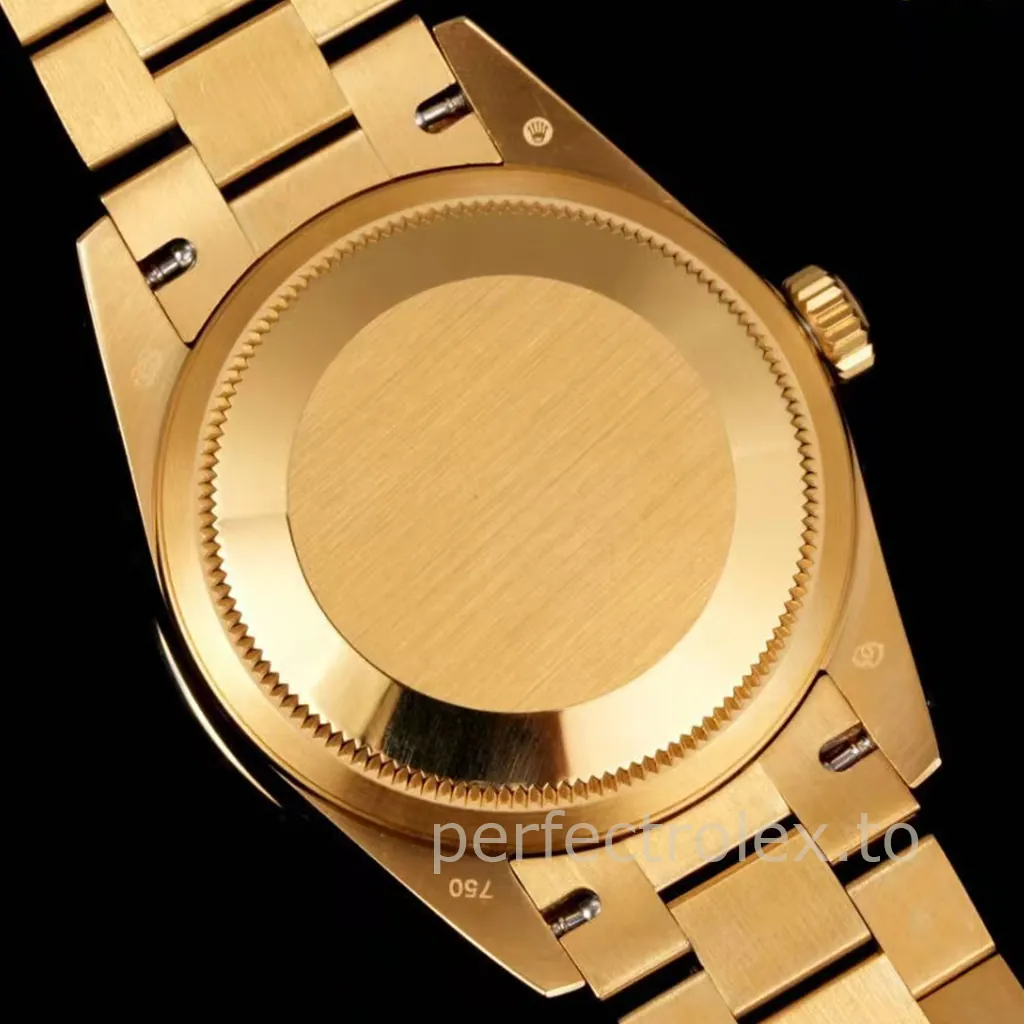Rolex-Datejust-M278278-0049-31mm-Black-Red-Gradient-Dial-Gold-Replica-904L-Steel-Watch-Back-View