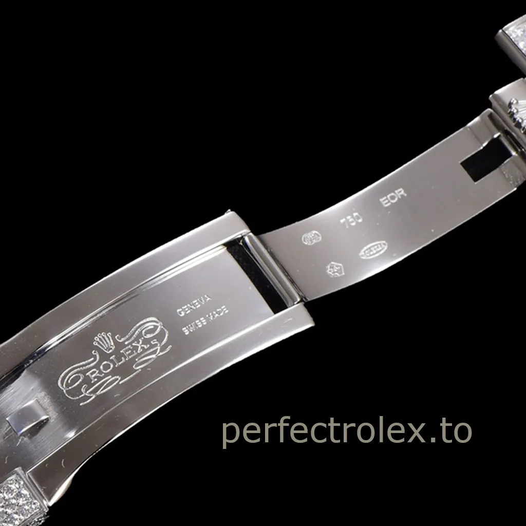 Rolex-GMT-Master-II-116769TBR-001-40mm-Diamond-904L-Steel-Automatic-Super-Clone-Watch-Buckle-Details-1