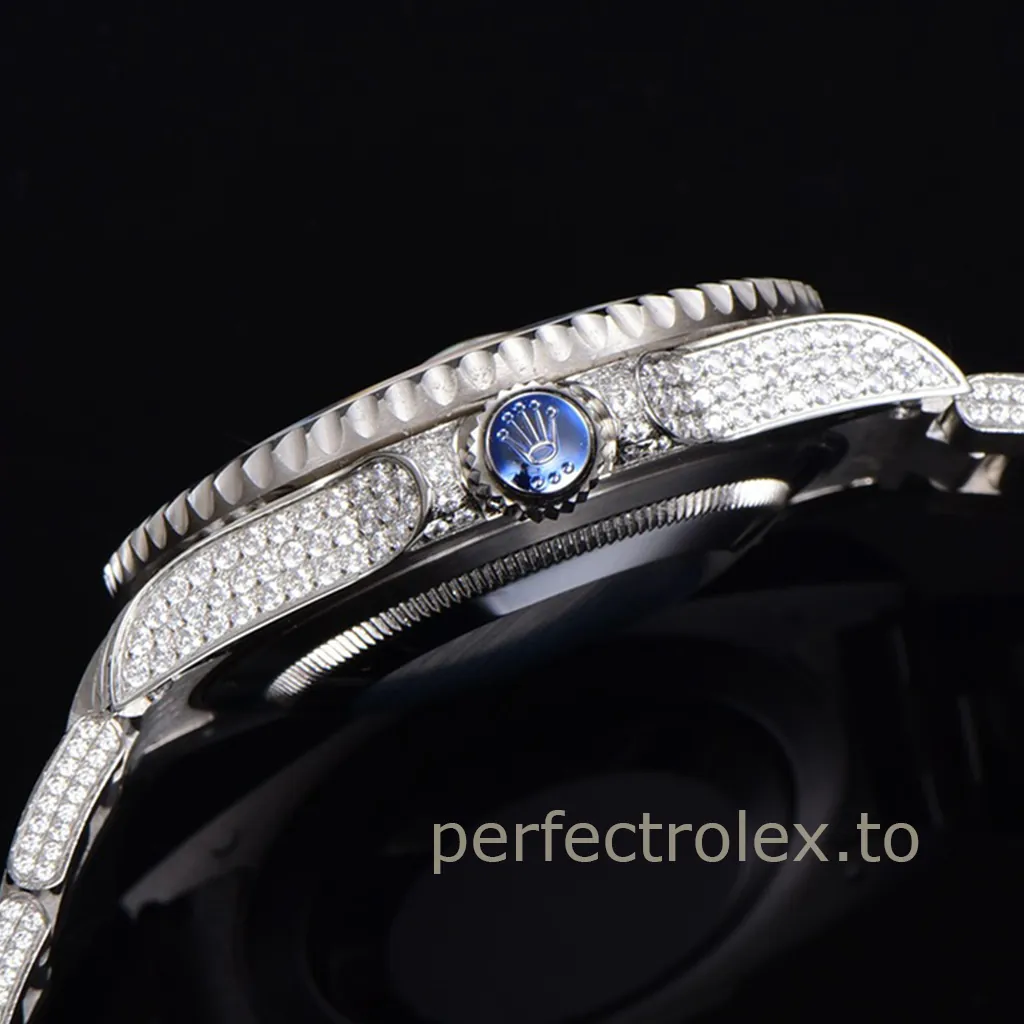 Rolex-GMT-Master-II-116769TBR-001-40mm-Diamond-904L-Steel-Automatic-Super-Clone-Watch-Right-Side-View-2