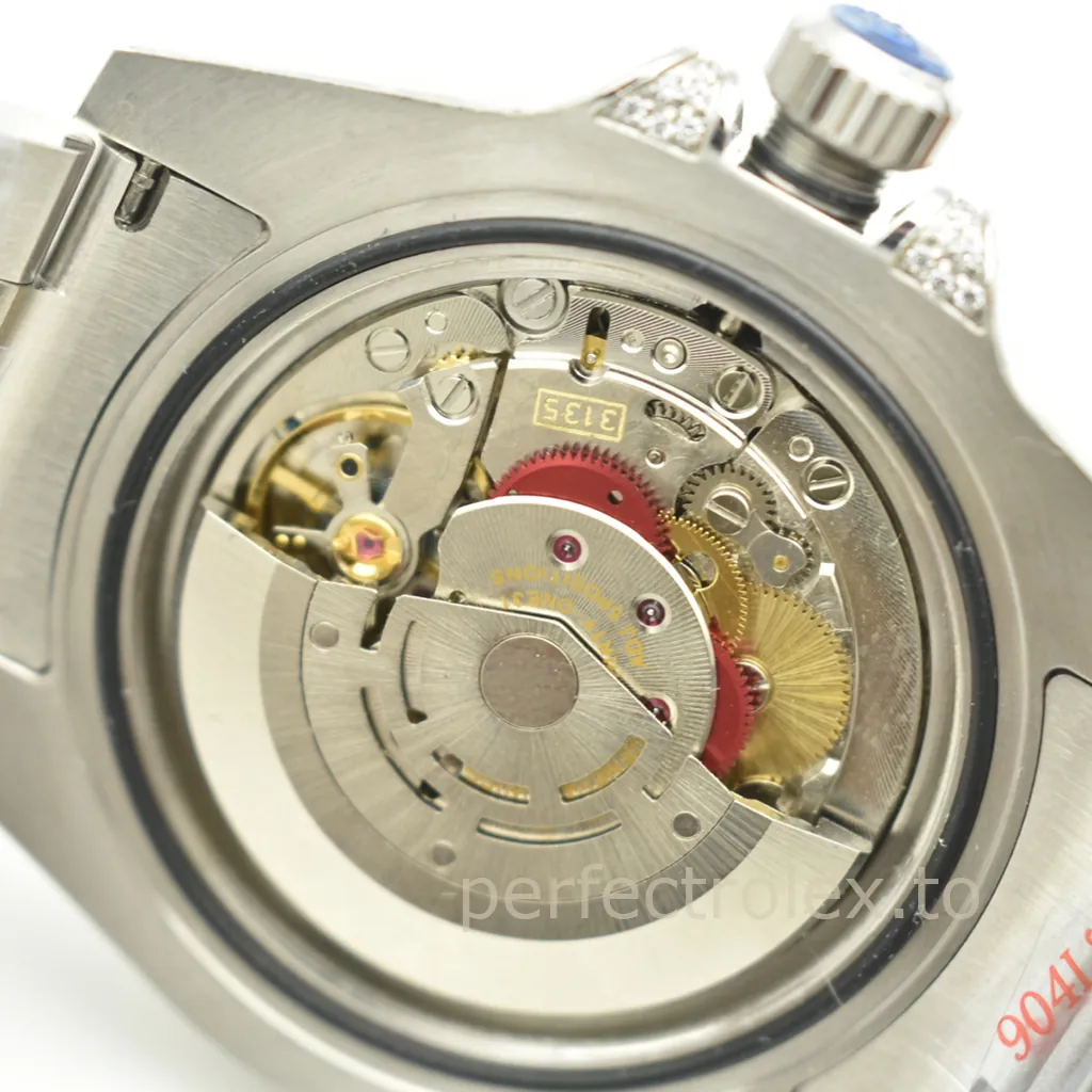 Rolex-Submariner-116610LN-40mm-904L-Steel-Custom-Diamond-Set-Automatic-Replica-Watch-Back-View